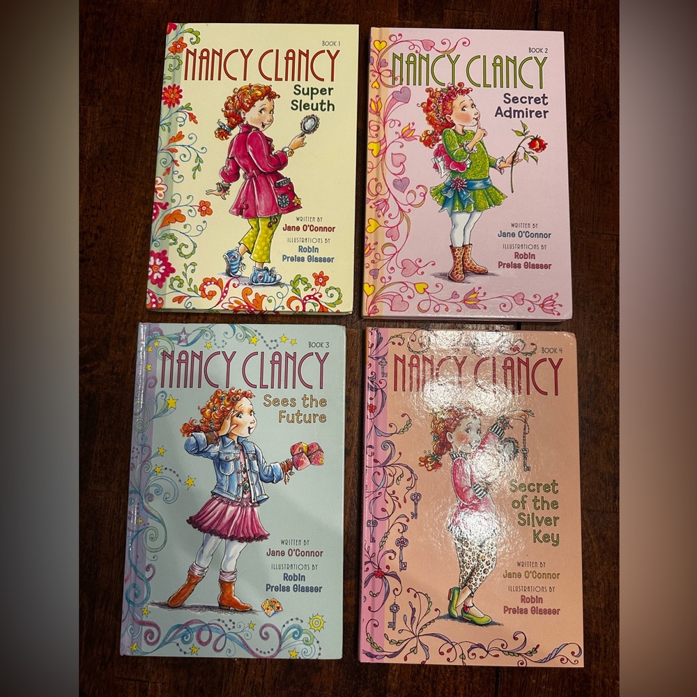 Fancy Nancy 4 Pack Hardback Book Set
